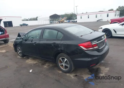 2015 Honda Civic Se from USA, damaged, VIN 19XFB2F75FE265274